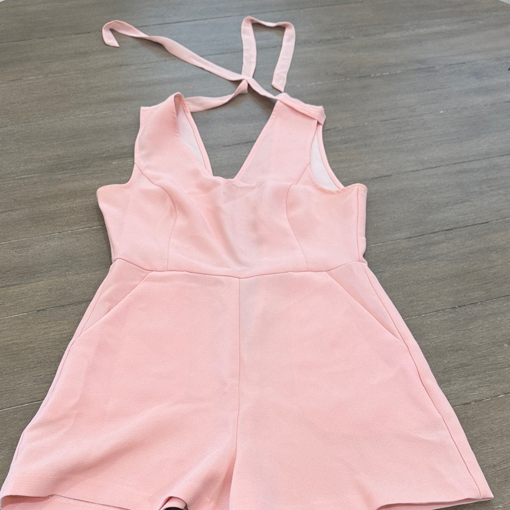 BCBGeneration Light Pink Romper